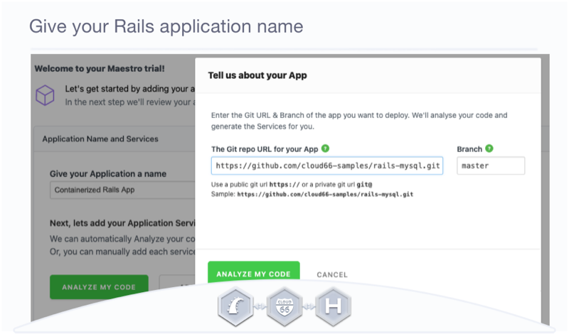 Deploy your containerized Rails application on Hetzner with Cloud 66.