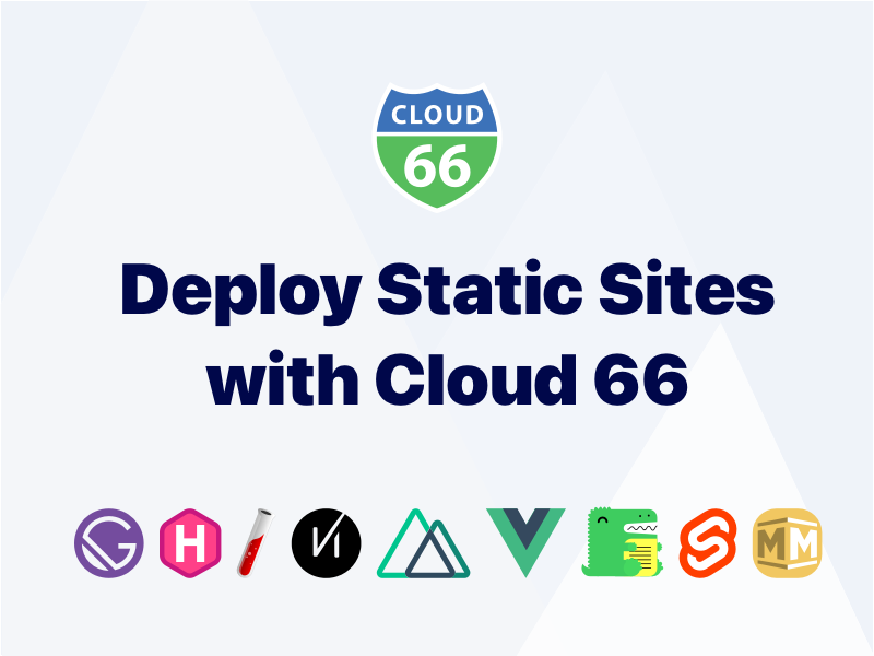 Deploy Static Sites (Jamstack) with Cloud 66