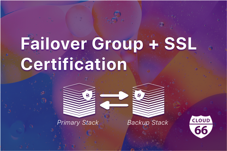 Failover Group and SSL Certification